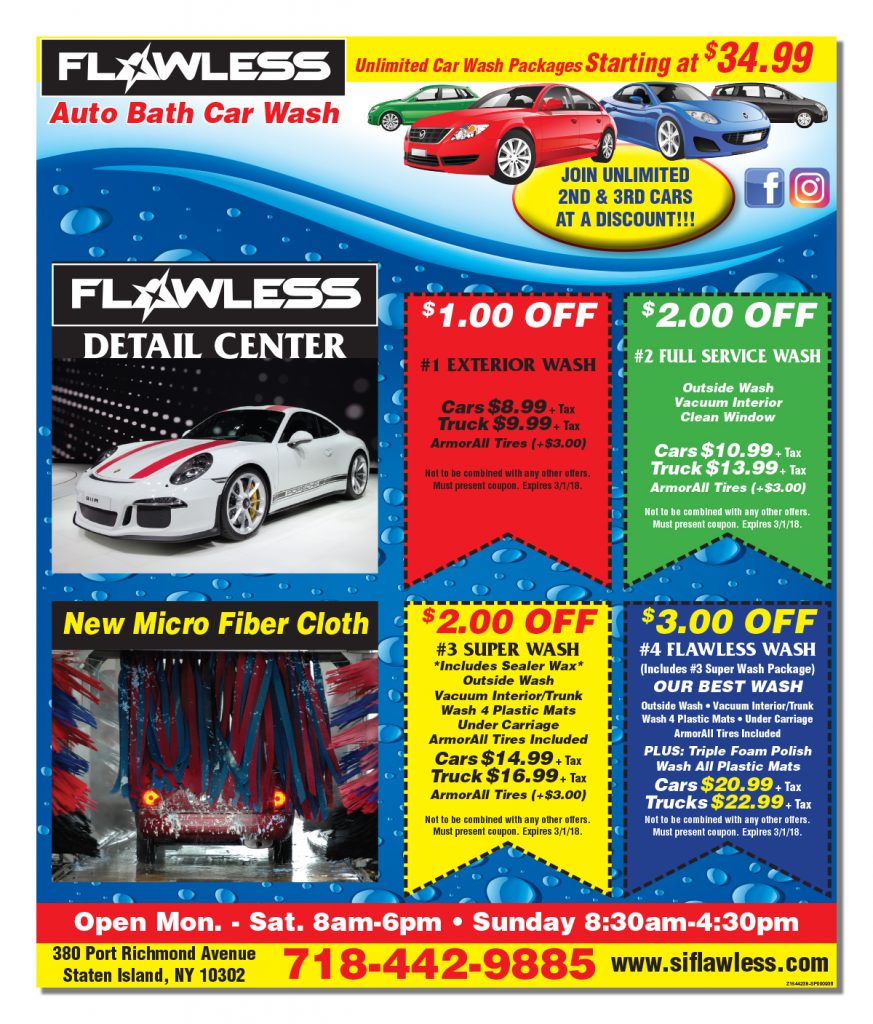 Flawless Auto Bath Carwash Staten Island Media Group