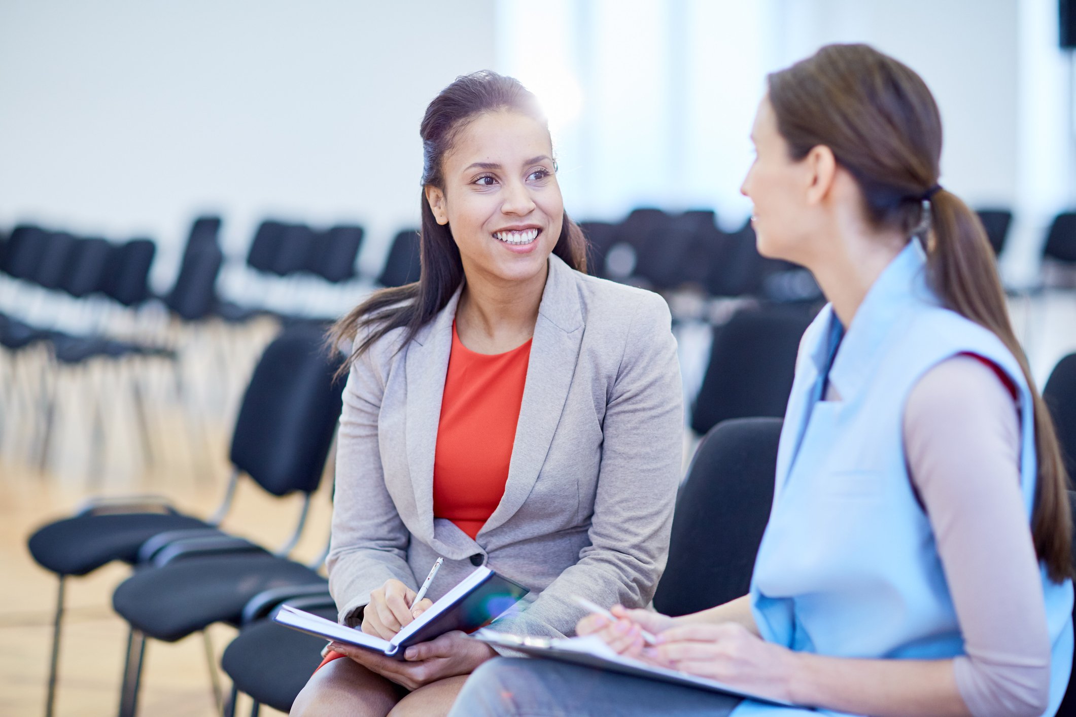 Women planning work Women planning work